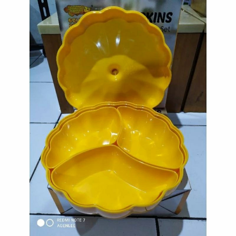 CC  - Pumkins melamin set tempat lauk tempat permen