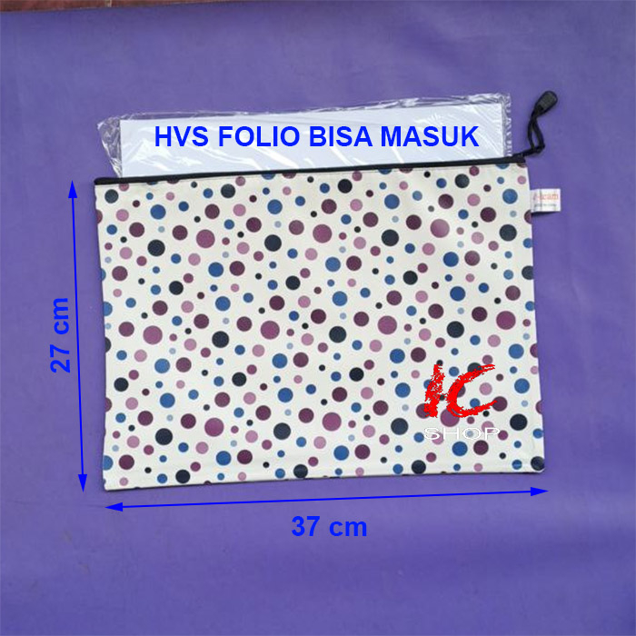 

Zipper Bag Polkadot E-team