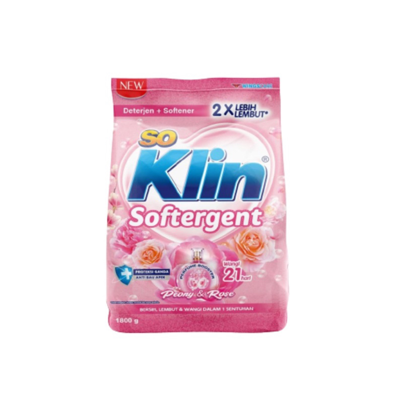 SOKLIN - Softergent Peony & Rose 1800gr