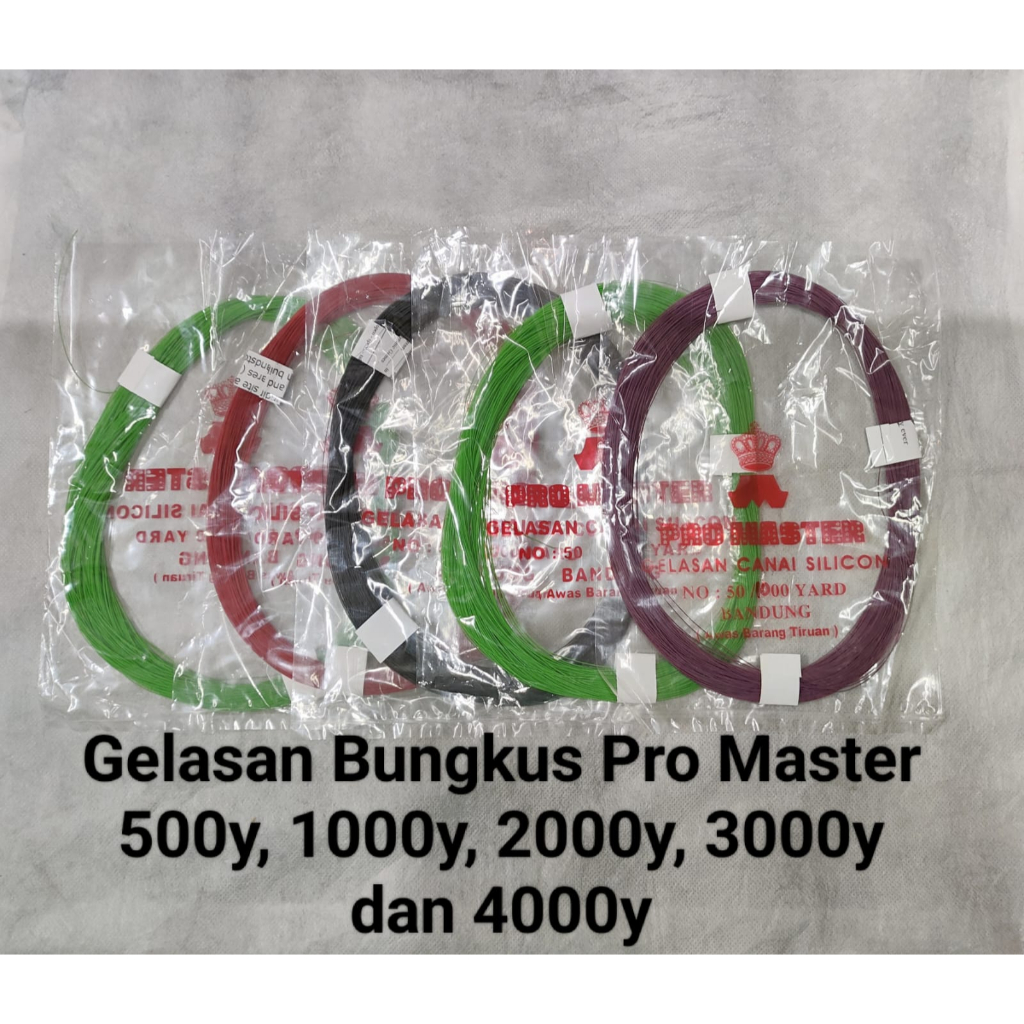 Tali Layang Gelas/Gelasan Layang Mahkota Pro Master (Pack)