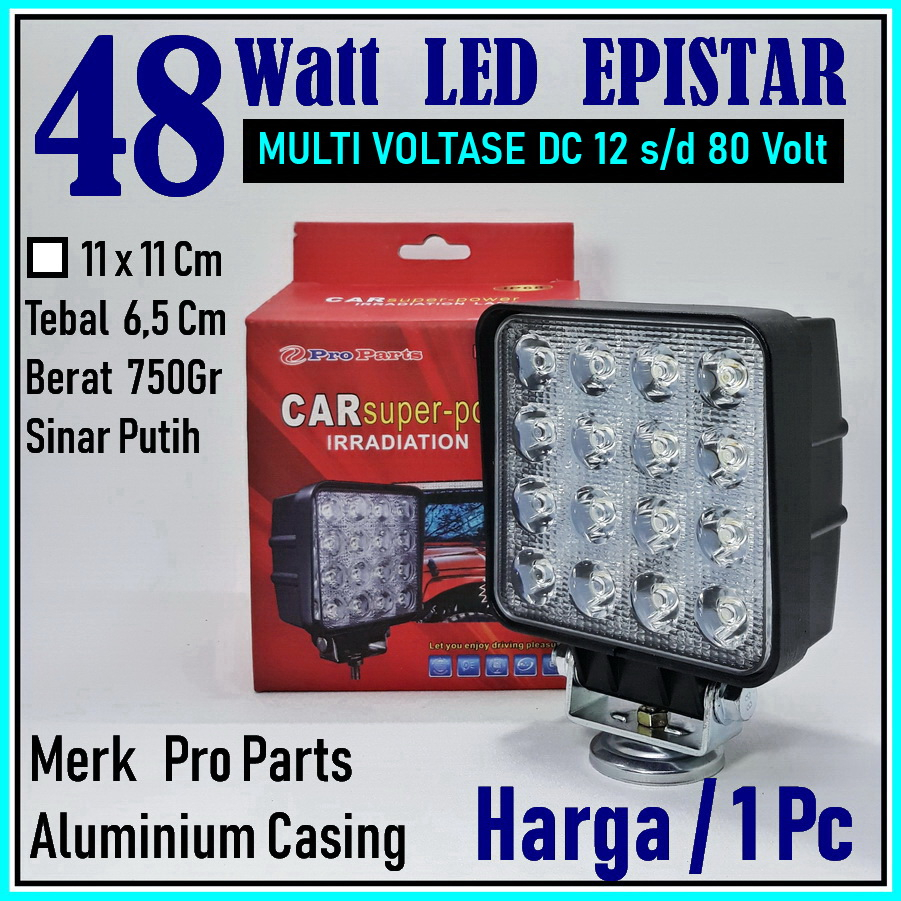 LAMPU LED BATTERY FORKLIFT Baterai 72 Volt Electric Forklift Listrik