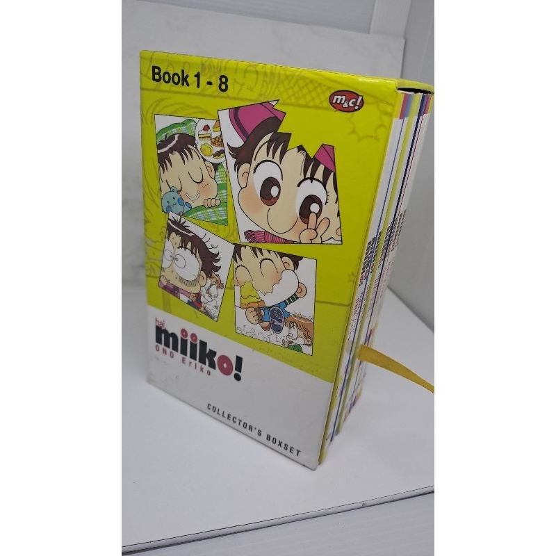 KOMIK HAI MIIKO SET BUNDLE HARD BOX
