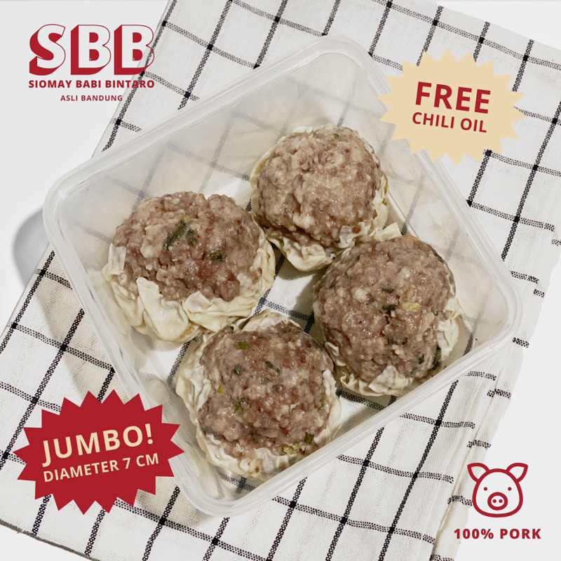 

Siomay Babi Jumbo FROZEN 4 pcs