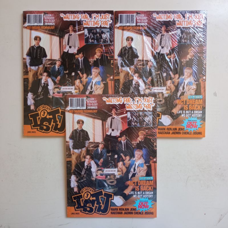 ALBUM SEALED NCT DREAM ISTJ PHOTOBOOK READY STOCK + FREEBIES