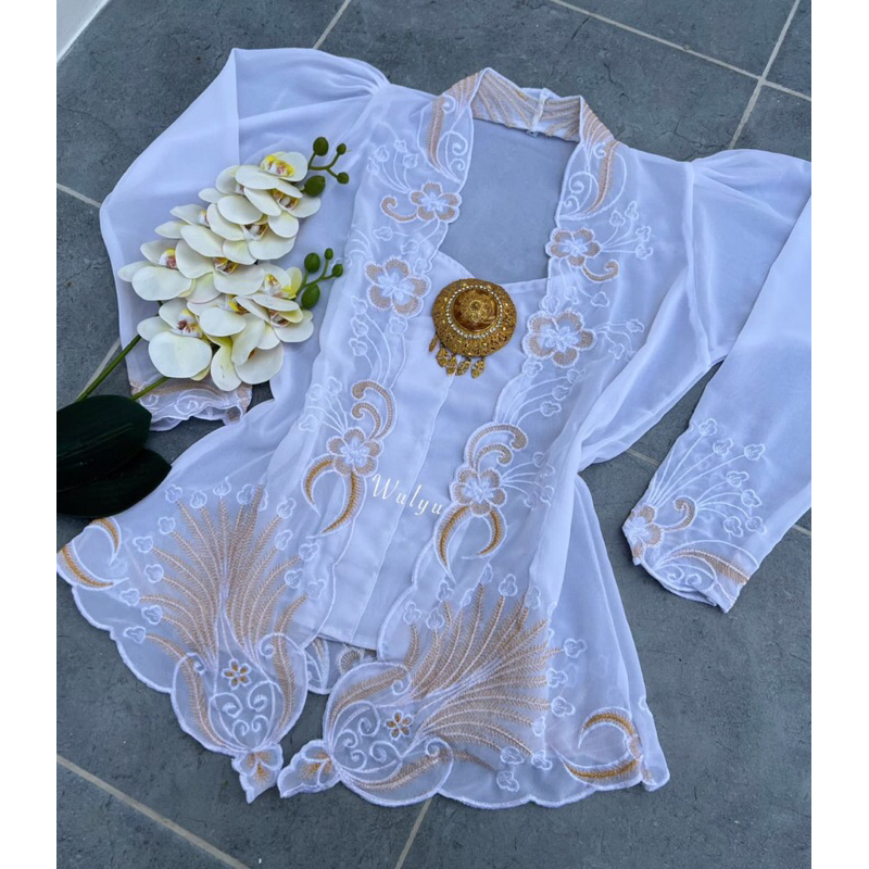 WKB || Kebaya jadi bordir motif merak || kebaya jadi bordir terbaru || kebaya jadi bordir murah