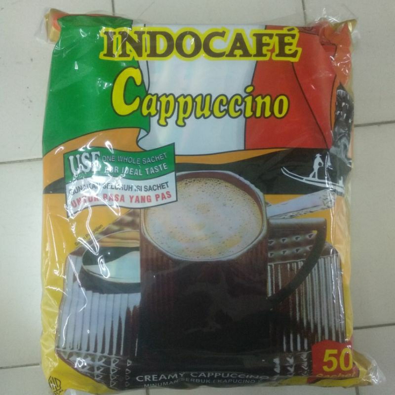 

Indocafe Cappuccino 50@25g