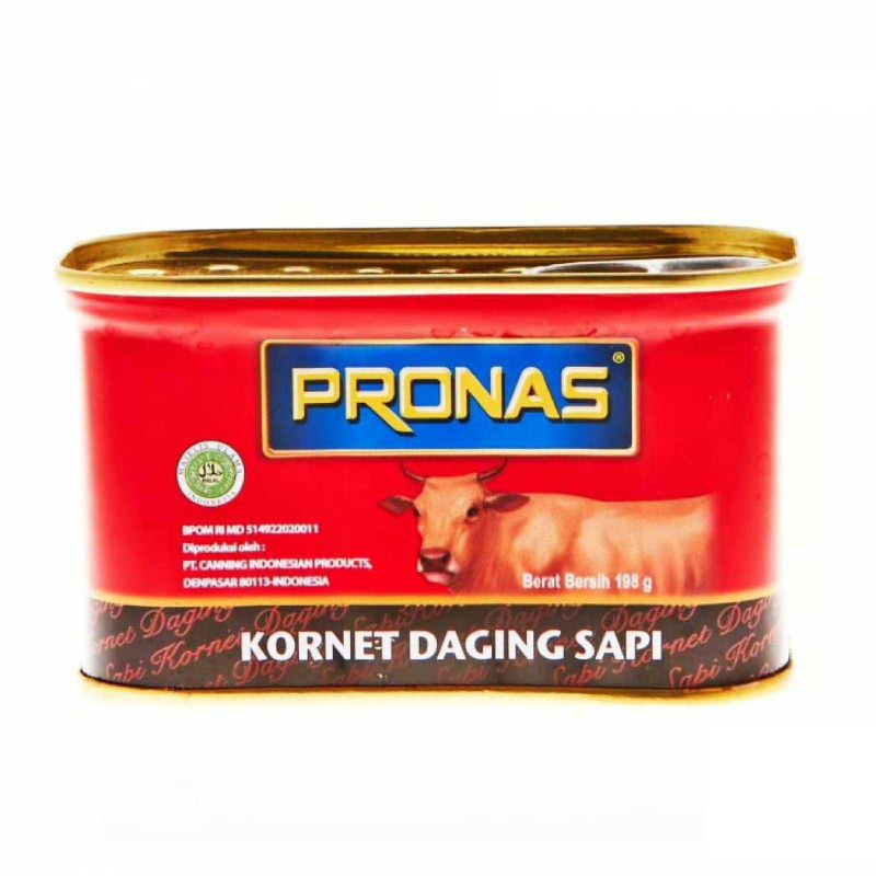 

PRONAS Corned Beef 198gr Kornet Daging Sapi 198gr