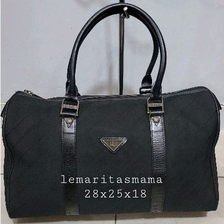 Bonia black large speedy bag