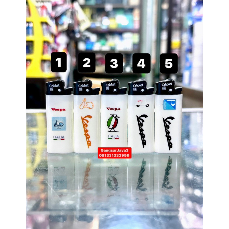 korek mini cricket original Vespa 5pc