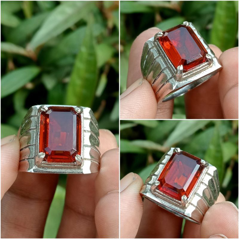 Cincin Red Garnet