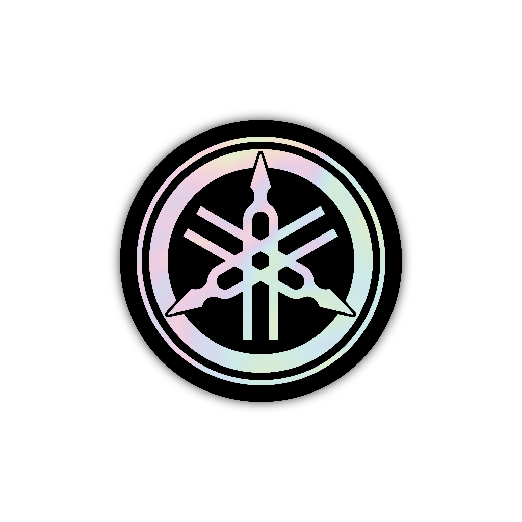 

sticker yamaha, stiker hologram satuan- Z026