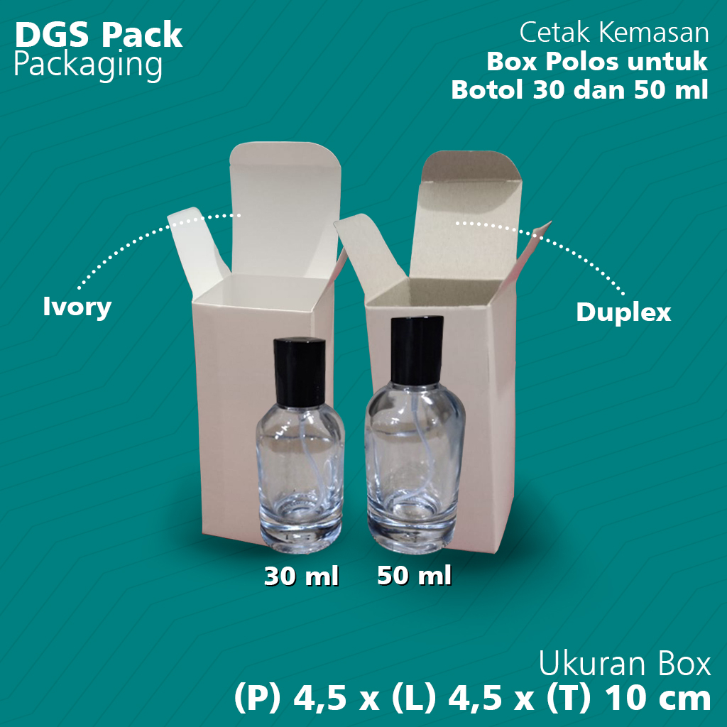 

Box Botol Le labo / dus botol 30 ml 50 ml / Kemasan Botol lelabo / Box 4,5 x 4,5 x 10 cm "POLOS