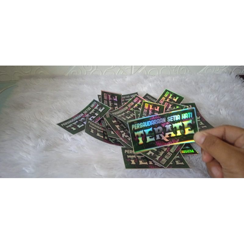 

Stiker Hologram PSHT Jaya