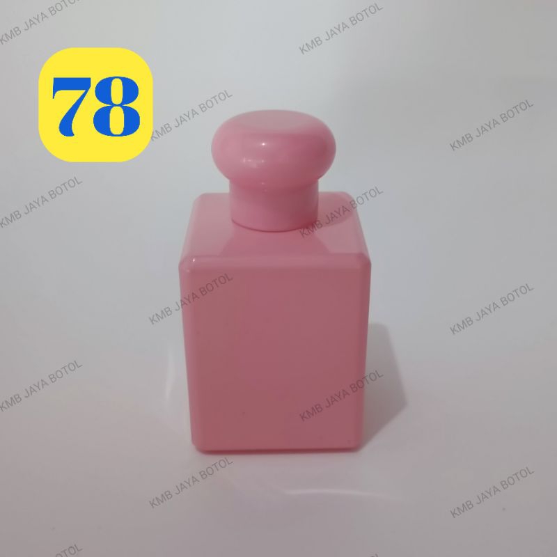 BOTOL PARFUM MEWAH JOMALON PINK 50 ML SEMI PRESS, BOTOL PARFUM TERBARU, BOTOL PARFUM TERUNIK,BOTOL P