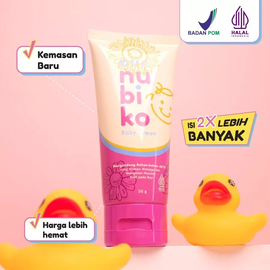 NUBIKO KRIM BAYI Menghilangkan Bekas Luka Gigitan Nyamuk Nubiko Skincare Lotion Anak Bayi