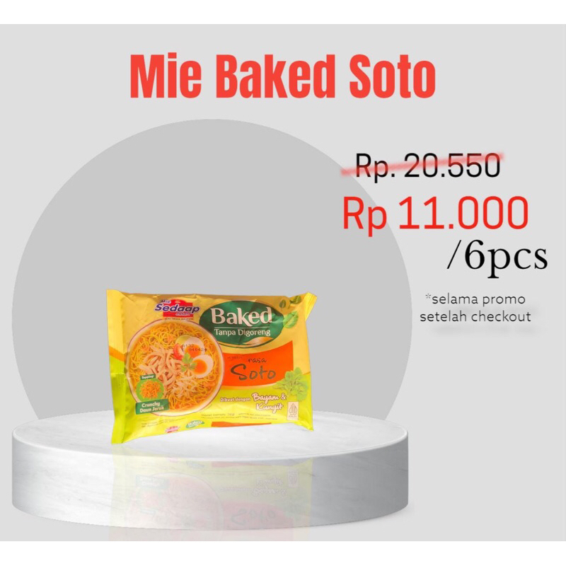 

Mie Sedaap Baked Soto