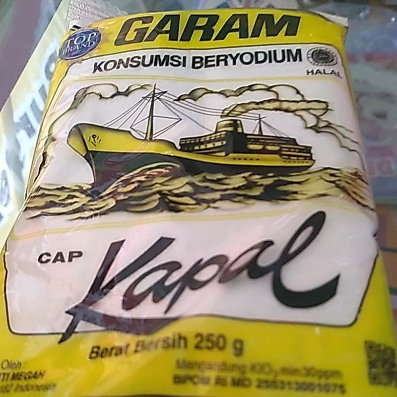 

garam beryodium cap kapal 250gr