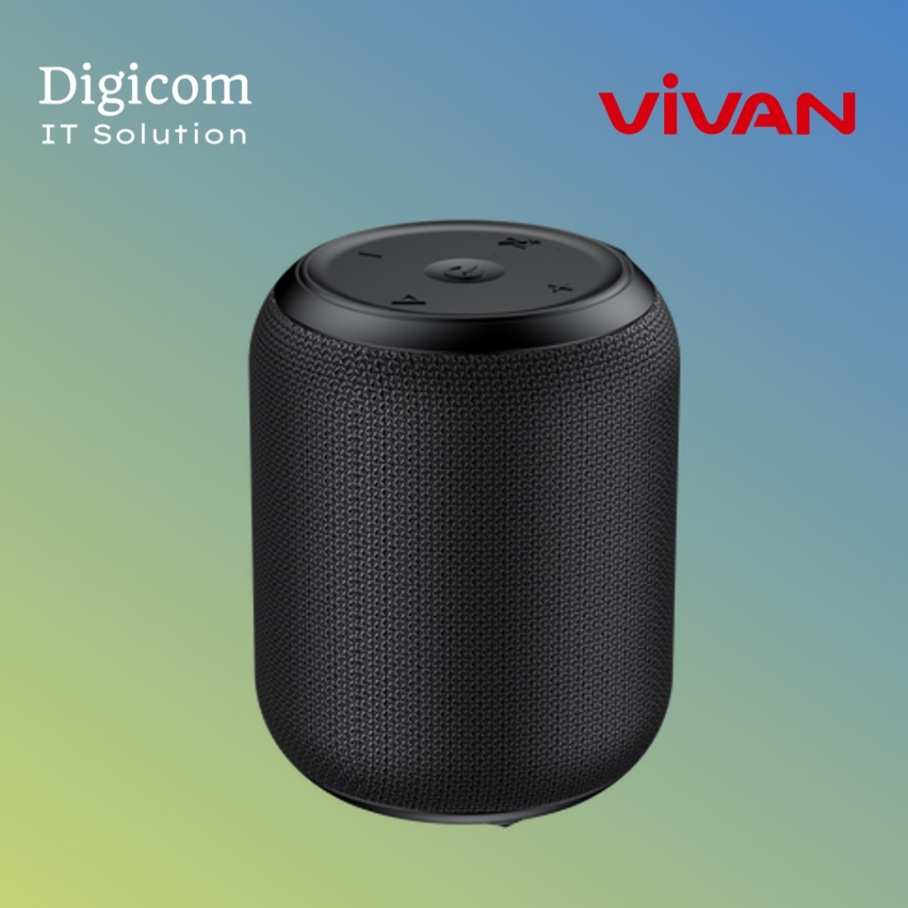 SPEAKER VIVAN BLUETOOTH VS12 BLACK