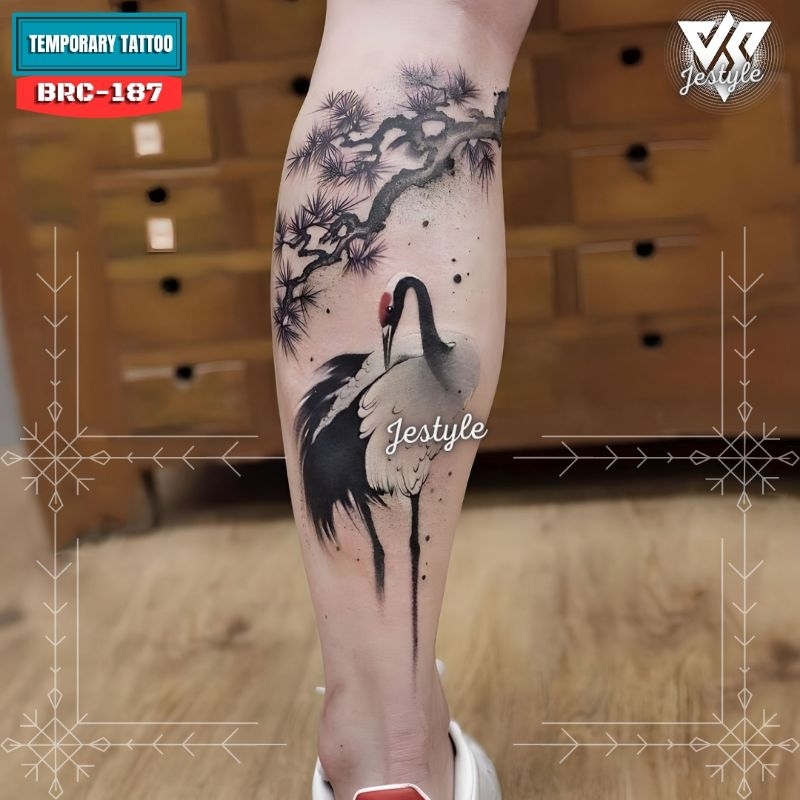 [BRC-187] Tato Temporer Temporary Tattoo Burung