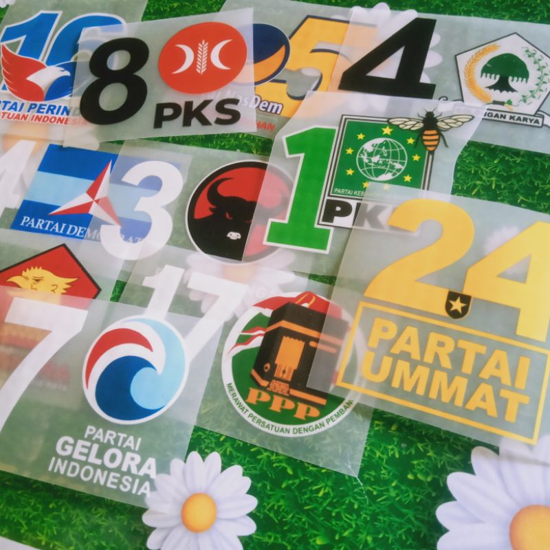 

DTF LOGO PARTAI POLITIK PEMILU 2024 VERSI ANGKA