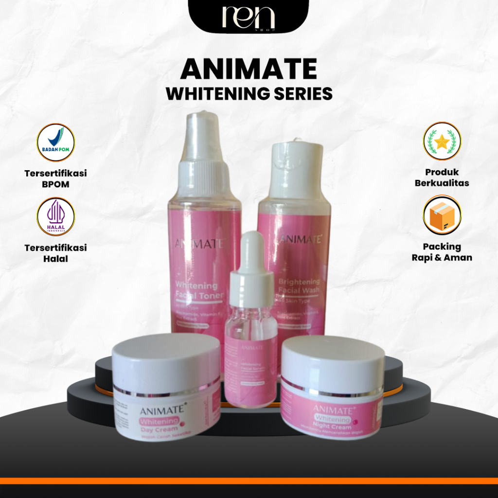Animate Instan Skincare 5in1 (Free Pouch)
