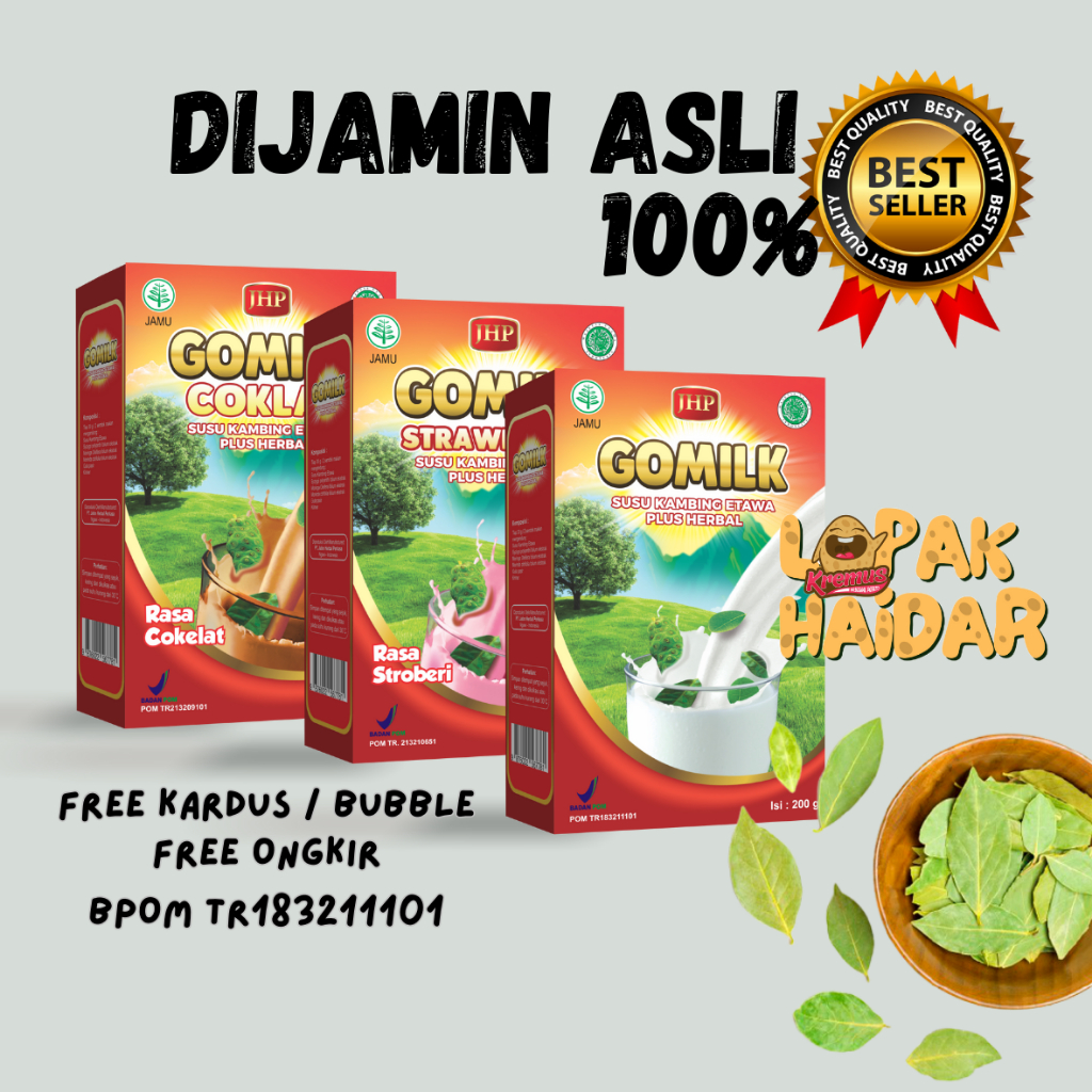 

GOMILK SUSU KAMBING HERBAL