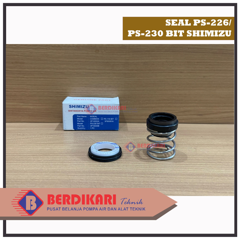 Seal Pompa Air Shimizu PS 226 / PS 230 / Mechanical Seal Original