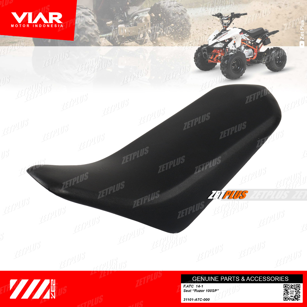 JOK ATV RAZOR 100 SP /kursi-sadel duduk viar original/seat quad sport/zetplus