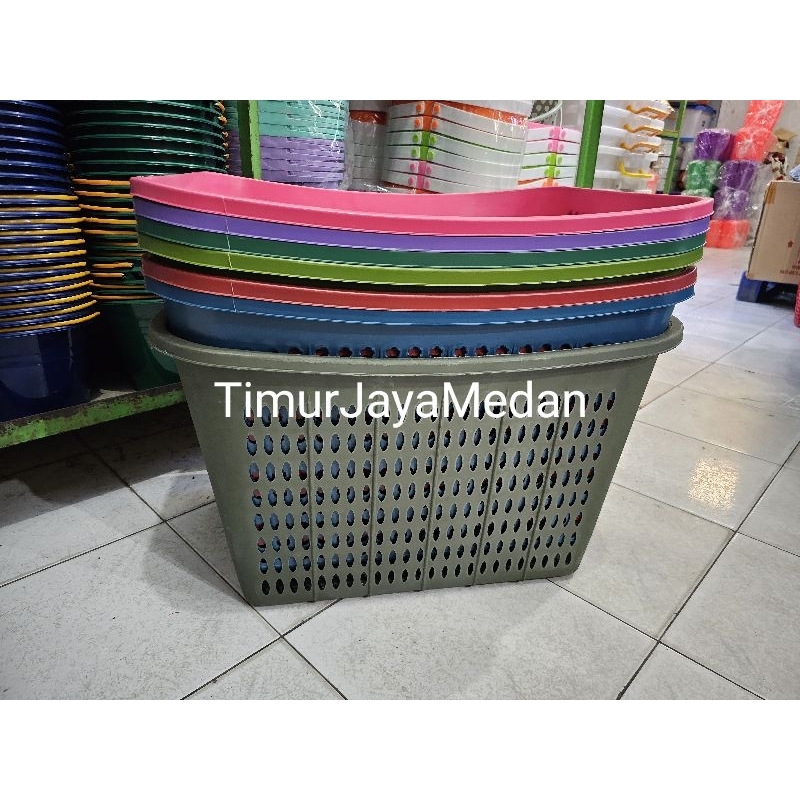 Keranjang Laundry Baju Serbaguna Pajero Segi Besar
