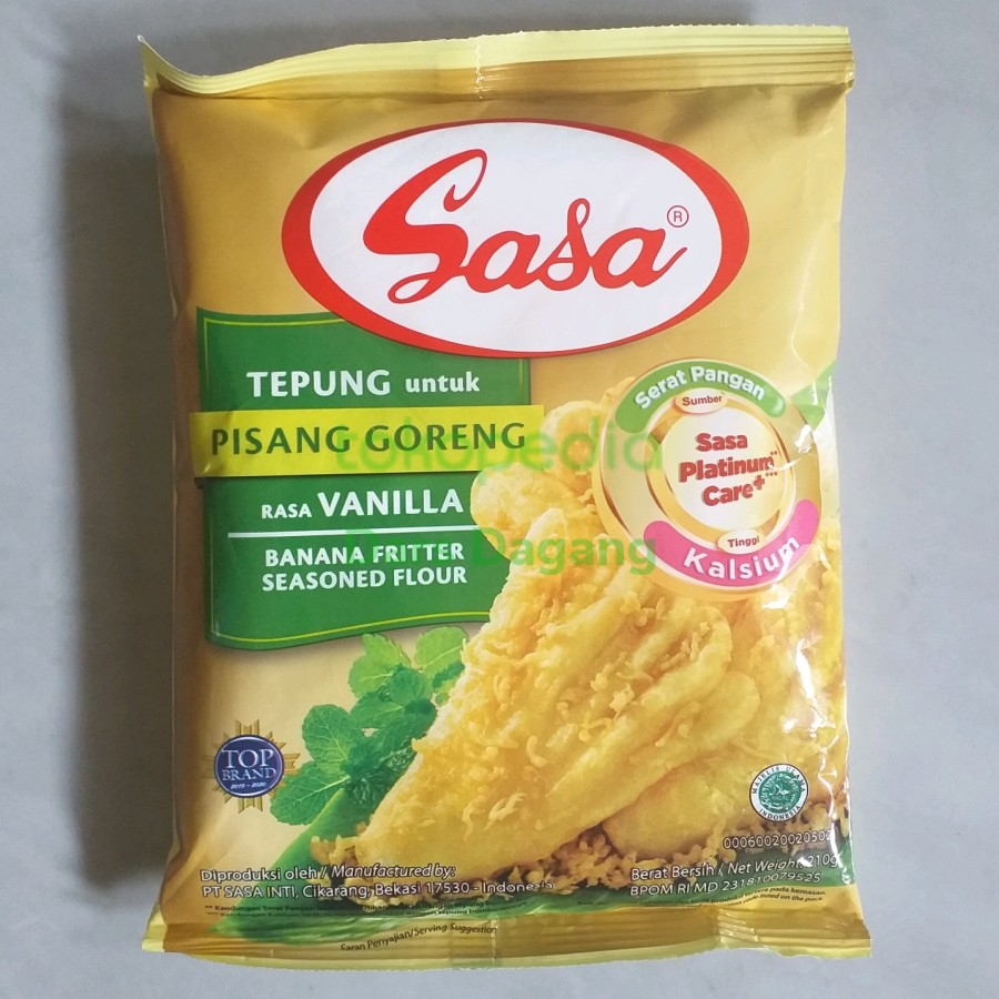 

Sasa Tepung Pisang Goreng 210gr