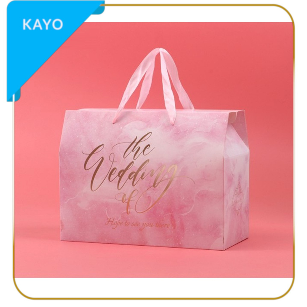 

box TALI wedding kotak pink hadiah kado pernikahan