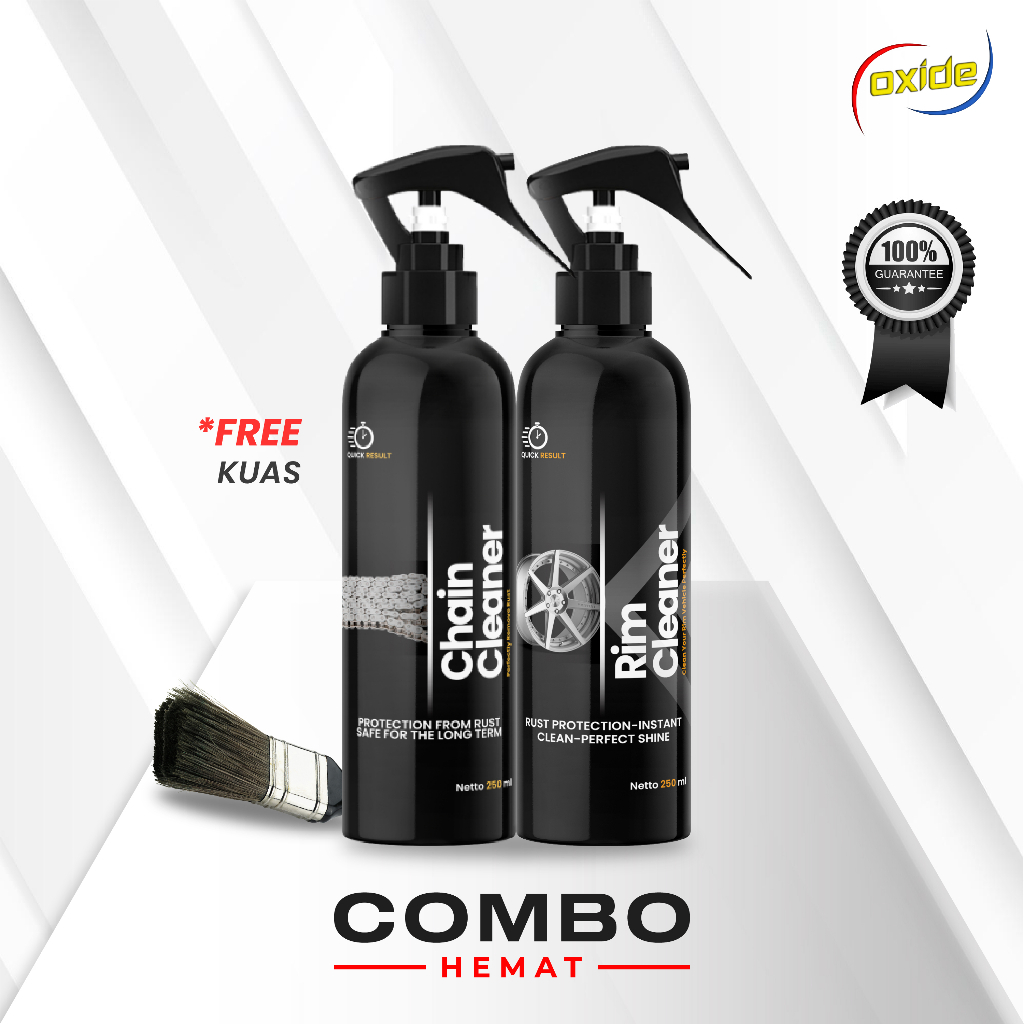 Oxide Pembersih Rantai Motor dan Sepeda / Pembersih Velg Motor dan mobil 250ml