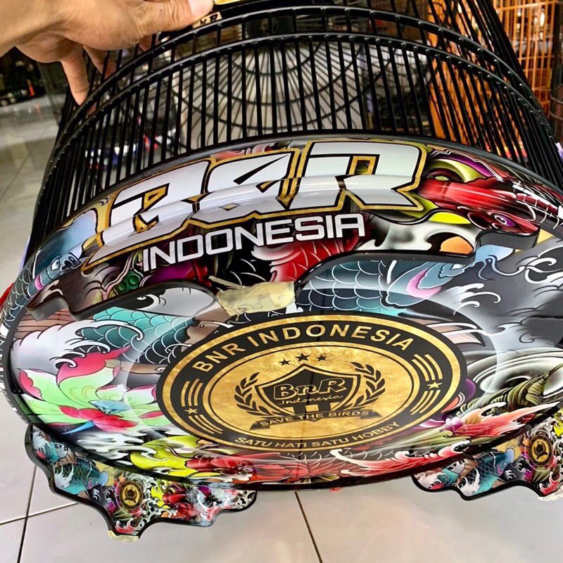 SANGKAR KANDANG MURAI BNR KOI DECAL NO 2