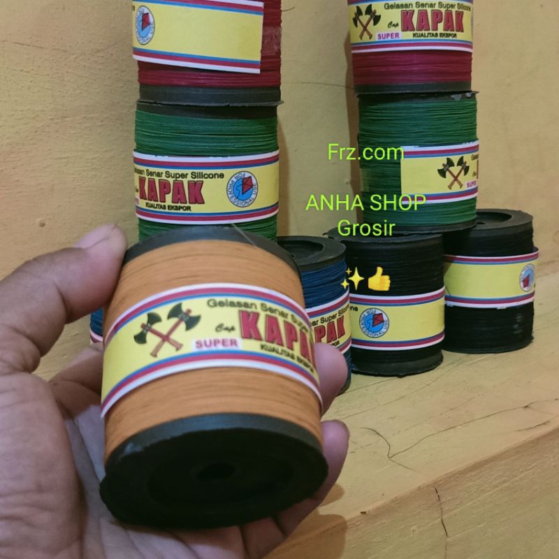 Senar Layang Jumbo . senar gelasan . tali Super Besar . benang layang . layangan . GrosirMurah.