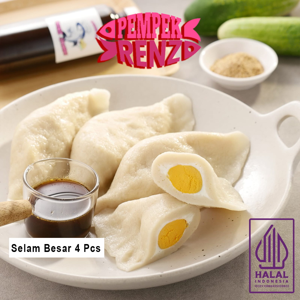 

Pempek Jambi SELAM BESAR (isi 4pc)