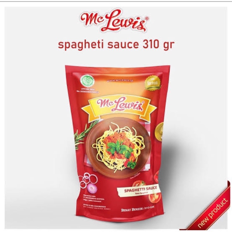 

MC Lewis Sauce Spaghetti 310 Gram