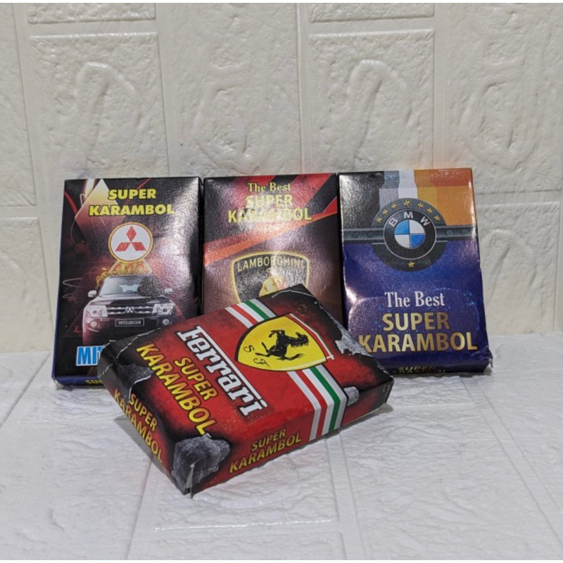 biji karambol super premium mika - random