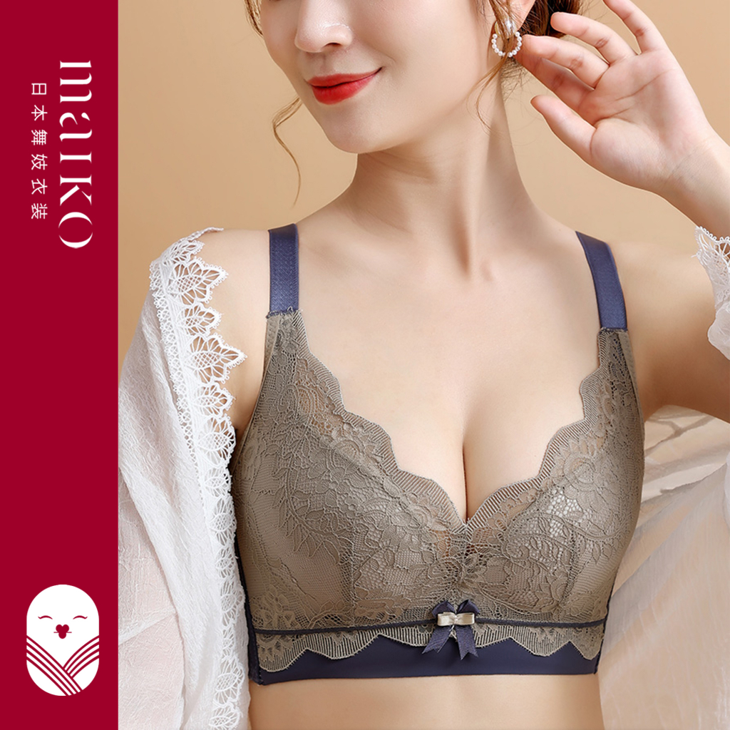 [ MAIKO JAPAN ] Nancy Bra BH Push Up Set Tanpa Kawat Celana Dalam Wanita Bikini Sport Beha Lingerie 