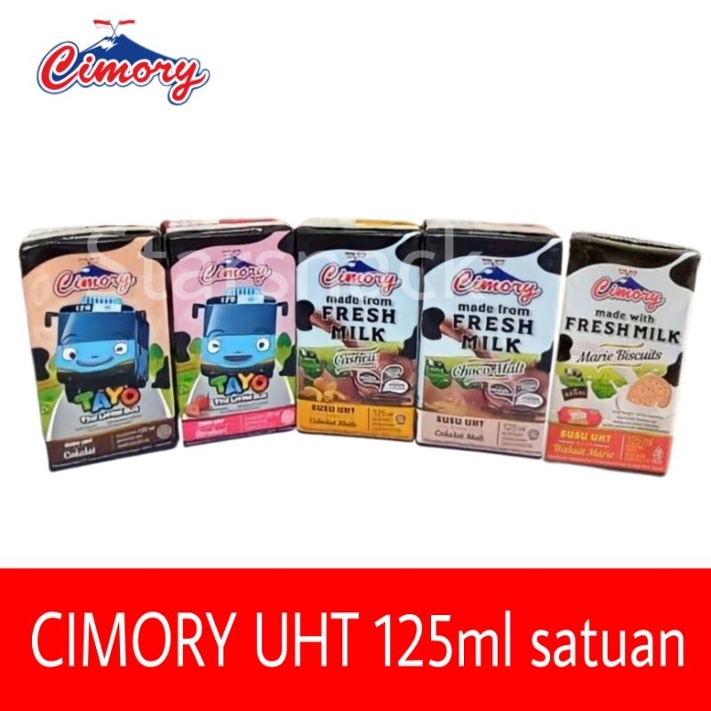 

Cimory UHT 125ml ecer cashew/ malt marie