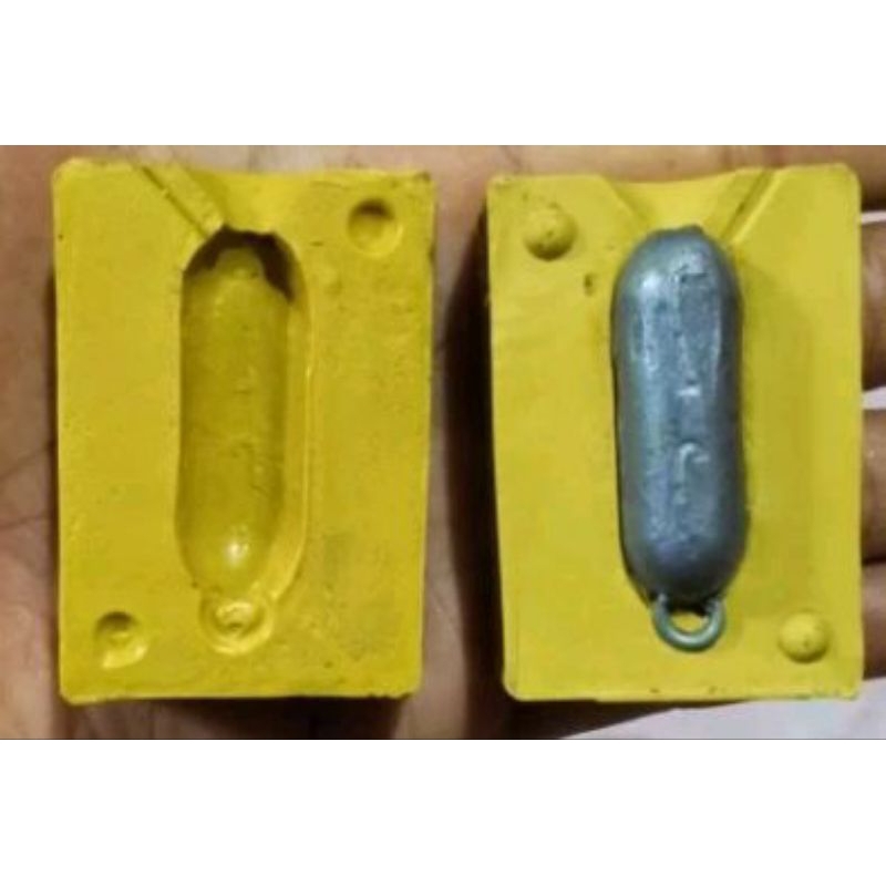 cetakan timah pancing model seri J