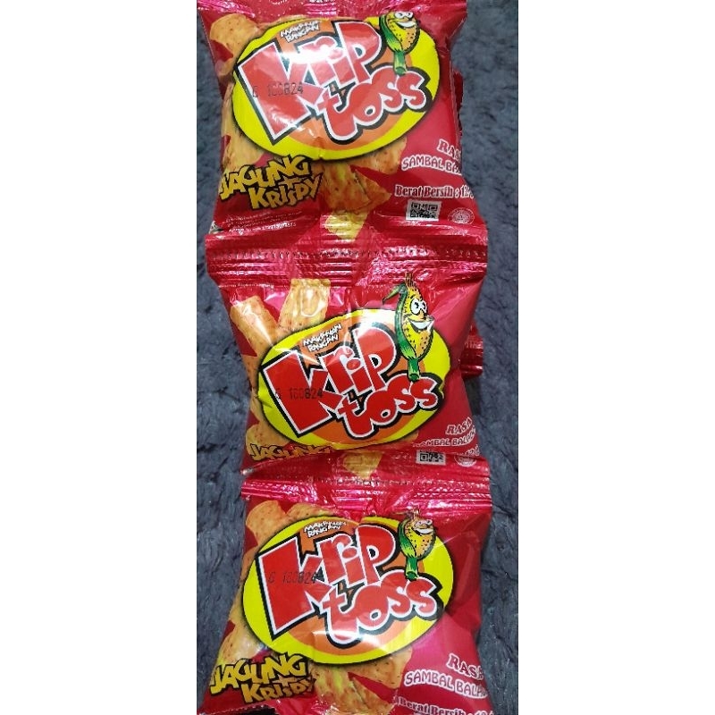 

Keripik Jagung Kriptos Sambal Balado 12gram