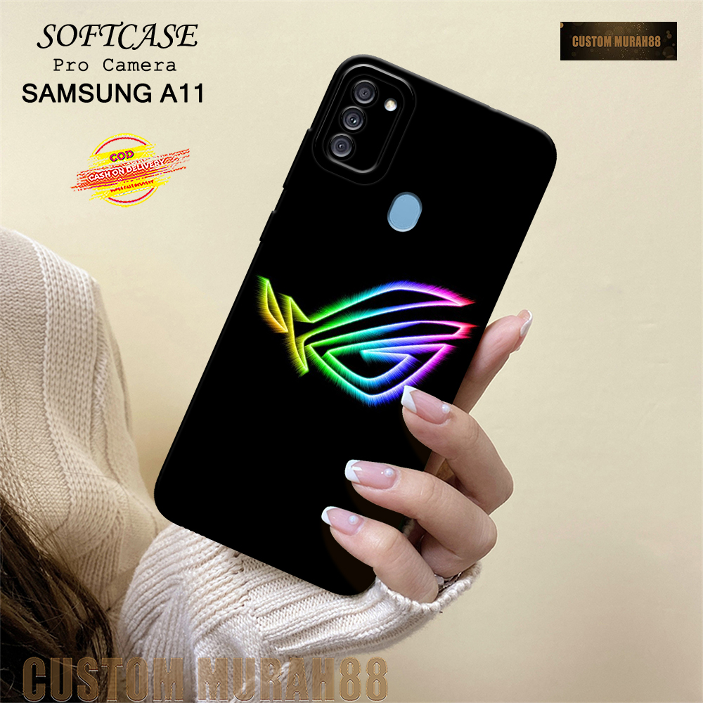 Case Samsung A11 Terbaru - Fashion Case GAMING - Casing Hp Samsung A11- Softcase Pro Camera Samsung 