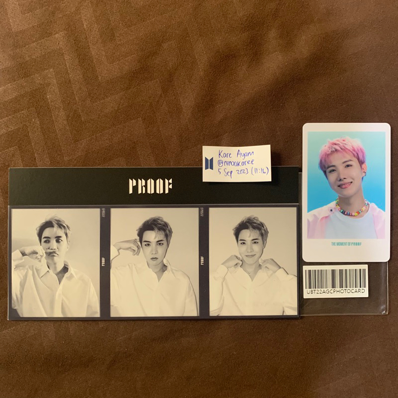 JHOPE POB Proof Collector PVC PV + Triptych POB Proof