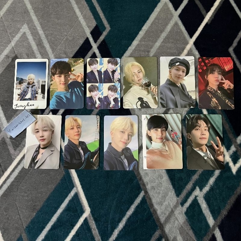 WTS Jeonghan Photocard - Attaca LD M2U R1 Attaca Yizhiyu B Attaca Yizhiyu F Game Boi Membership Kit