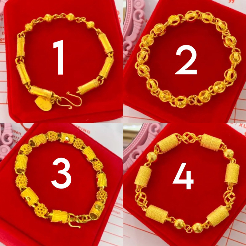 gelang emas malaysia bersurat