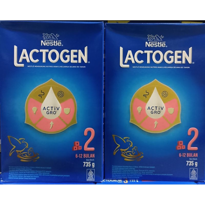 

Lactogen 2 735gr (6 - 12 bulan)