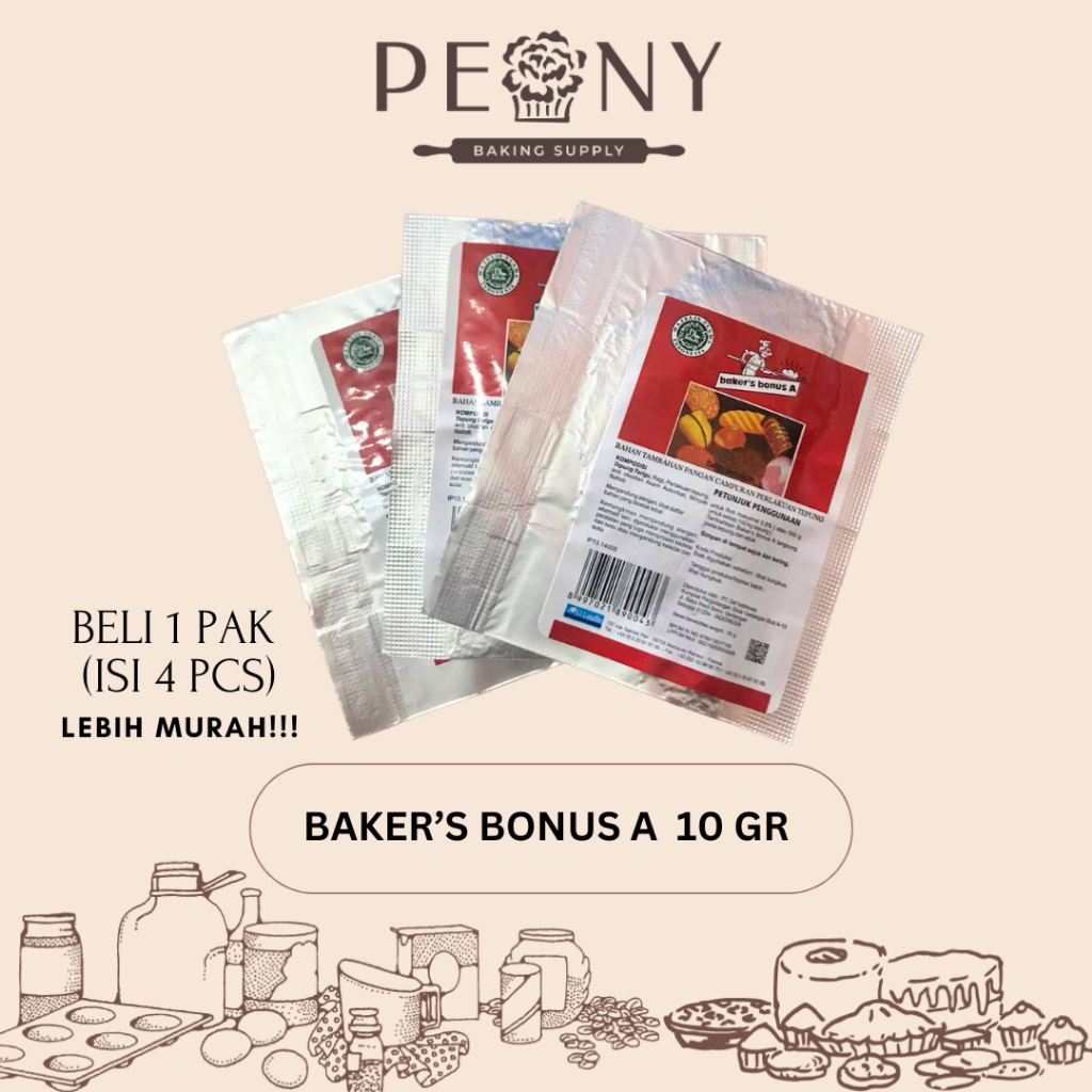 

BAKER BONUS A PENGEMBANG ROTI 10 GR