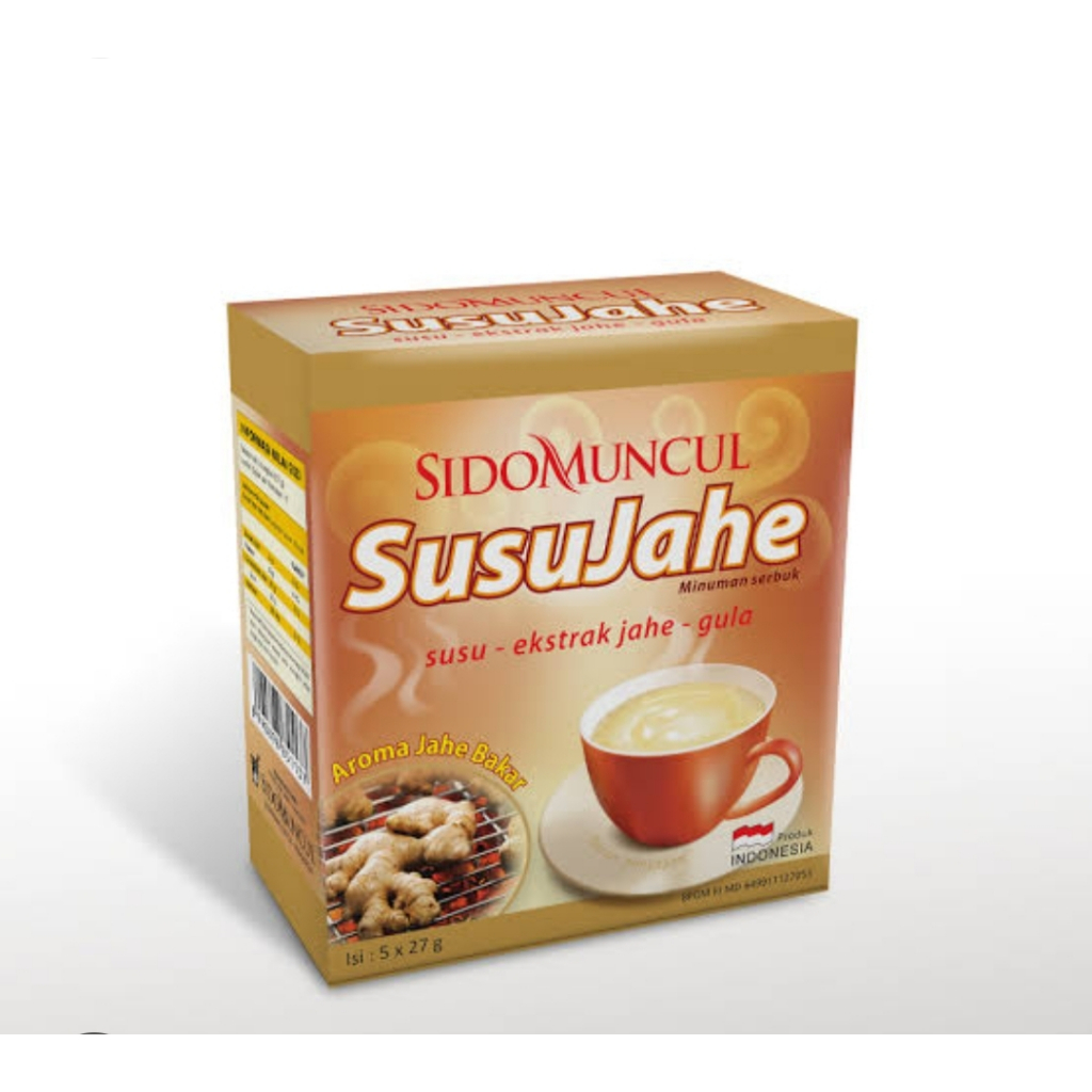 

Susu Jahe Sidomuncul Isi 10 Sachet Minuman Herbal Menghangatkan Badan