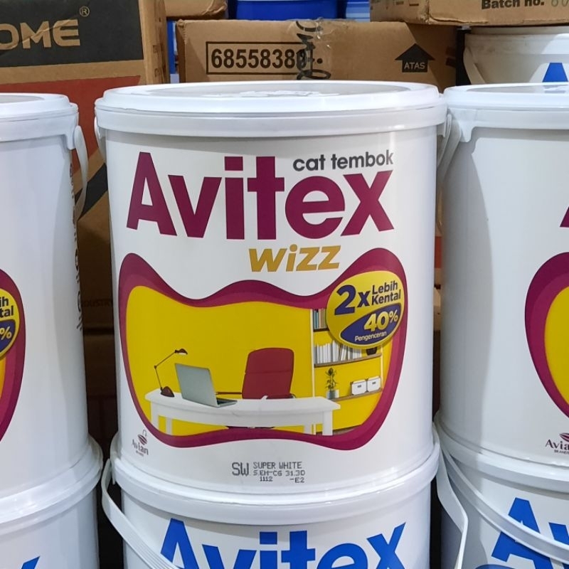 Cat Tembok Avitex Wizz 5kg