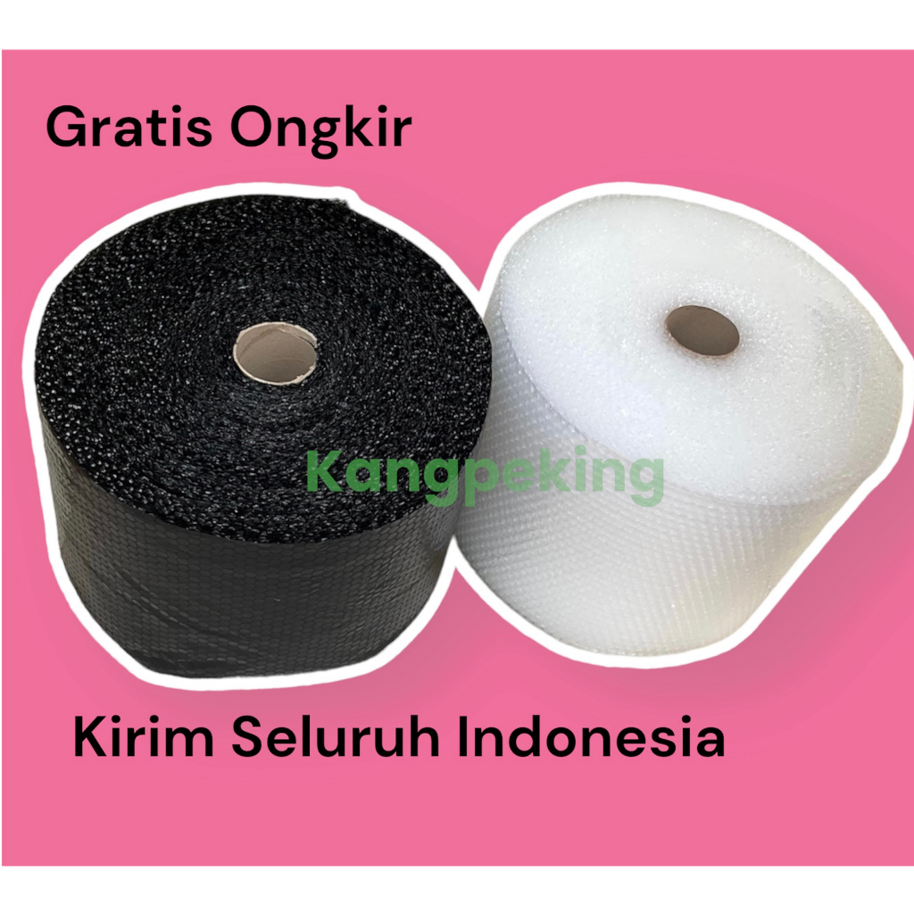 

FREE ONGKIR Bubble wrap 50 m x 30 cm murah bagus / plastik bubble murah tebal bagus